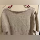 Torrid  Size 2x Cream Vegan Cashmere Gold Heart Button-Front Cropped Sweater Photo 8