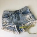 LF  Carmar Distressed Crochet Trim Shorts, 24 Photo 6