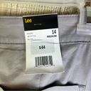 Lee  Regular Fit MidRise Skort Size 14 Medium Gray with Front Pockets Photo 6