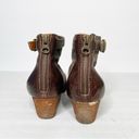 Kork-Ease  Maddelena Brown Nubuck Booties Distressed Vintage Women Size 8 Photo 2