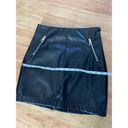 Iris Faux leather skirt size small black Photo 2