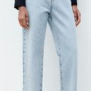 ZARA Wide Leg High Rise Jeans Photo 0