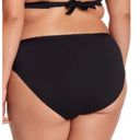 Tommy Bahama  Black Mesh Inset Hipster Bikini Full Coverage Swim Bottom 2X NWT Photo 2