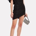 Alexis  Benicia Sheath in Black XLarge Womens Ruffle Cocktail Mini Photo 9