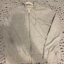 Brandy Melville Gray Zip Up  Photo 2