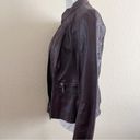 Apt. 9  Brown Faux Leather Jacket Size Large Photo 5