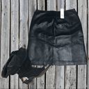 Apt. 9  black faux leather skirt Nwt Photo 3