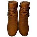 Louise et Cie  Women’s Size 6.5 Toffee Tan Nubuck Leather LO-SYDNEE Ankle Boots Photo 5