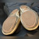 Tory Burch  Gold leather ballerina flats sz 10.5 Photo 5