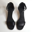 Vince  Rita Ankle Strap Sandals Block Heel Black Italian Leather Women's 7.5 Photo 4