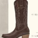 Brown Cowboy Boot Size 11 Photo 1