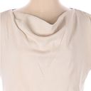 St. John  Cream Wool Blend Waterfall Neck Short Sleeve Top - Small / S Photo 1