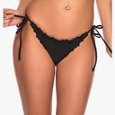 Relleciga Women's Wavy Tie Side Brazilian Bikini Bottom Photo 1