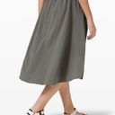 Lululemon NWT  Time To Flounce Skirt Grey Sage Sz 10 Photo 15