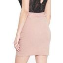 Bebe Cameo Rose Belted Wrap Skirt Photo 2