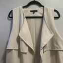 Romeo + Juliet Couture  Khaki Layered Trench Vest Size Large Photo 2