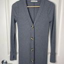 We The Free  {Free People} Perfect Match Longline Duster Cardigan (Gray) - XS Photo 8