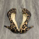 Marc Fisher  | Pre-Loved Animal Print Round Toe Heels Size 7 Photo 5