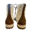 Anthropologie CECILIA NEW YORK X  River Lace-Up Boots Shearling Sherpa Suede 6.5M Photo 8