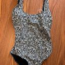 Everlane NWT   Square-Neck One-Piece Swimsuit Floral XS Photo 2