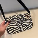 JustFab Glassons Zebra Shoulder Bag Photo 3