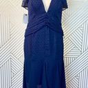 Katie May  Show The F Up Navy Blue Midi Dress Photo 0