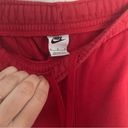 Nike Red  Joggers Sweatpants Size Medium Photo 4