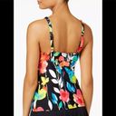 Anne cole  tummy control floral tankini set. New Photo 8