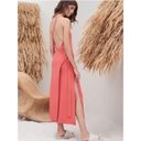 Alexis  Analiai Crepe Slip-Style Wrap Dress Red S Photo 2