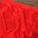 Linen Pants Wide Leg Red Photo 1