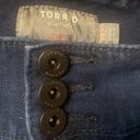 Torrid  dark denim 3 button skinny jeans size 24R Photo 2