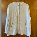 Ralph Lauren Lauren  White Lounge Jacket RL Logo Crest Vintage Acapulco NWT 2X Photo 3