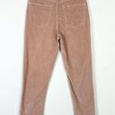 Everlane  Peach High Rise Baby Cord Cheeky Crop Straight Leg Cropped Jeans Sz 29 Photo 3