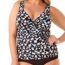 Anne cole  Underwire Twist Front Tankini Swim Top Photo 0