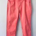 Gap  Pencil Cut Stretch Coral Pink Cropped Jeans Photo 0