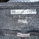 Forever 21  charcoal grey leggings with lower leg ruching detail size medium Photo 6