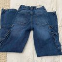 Low Rise Cargo Jeans Blue Size 27 Photo 2