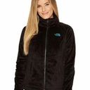 The North Face  Boundary tri climate fleece black & teal zip up jacket Photo 1