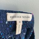 Rebecca Taylor  Speckled Dot Silk Jacquard Pants Photo 10