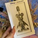 BaubleBar NEW IN BOX Disney x  metallic silver Mickey Mouse bag charm Photo 2