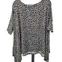 Oddi  Cheetah Animal Print Tunic Knit Top Womens Size S / M Oversized Boho Photo 0