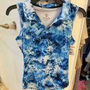 REEF NEW SCALES Coral  Sleeveless Polo Shirt White/Blue Photo 0