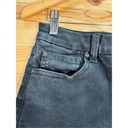 American Eagle  Women's Size 12 Curvy High Rise Shortie Black Denim Shorts AE0122 Photo 2