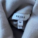 Reiss  Alo Stone Embroidered Wool Blend Turtleneck Sweater Size Medium Photo 6