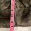 ZARA  faux fur jacket size small Photo 10