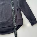 Lululemon  Catch A Moment Crew Heathered Core Black Size 6 Photo 4