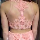 Jovani 2 Piece Coral Prom Dress Photo 1