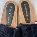 Stuart Weitzman Cammy Shearling Slide Sandals 7.5 Photo 3