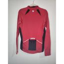 Pearl Izumi  Cycling Athletic Workout Women Medium Full Zip Red Jacket Photo 13