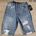 RVCA  Off Road Denim Bermuda Shorts size 27 Photo 5